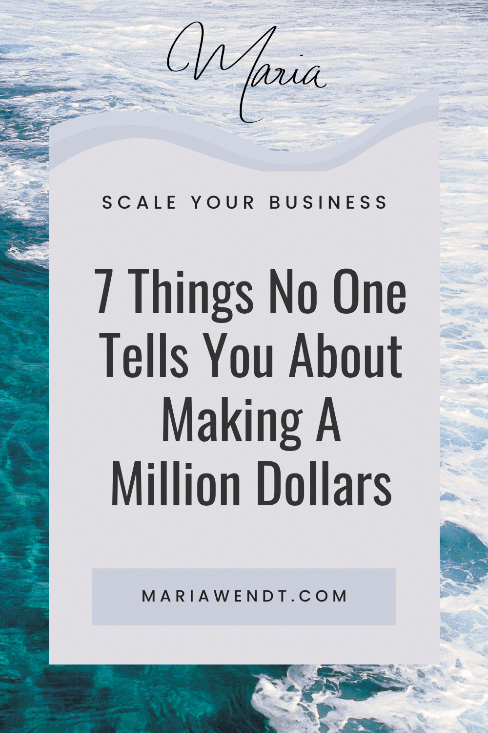 7 Things No ONe Tells You About Making A Million Dollars