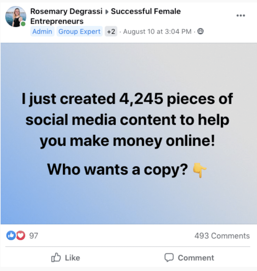 Get Clients With Facebook Groups